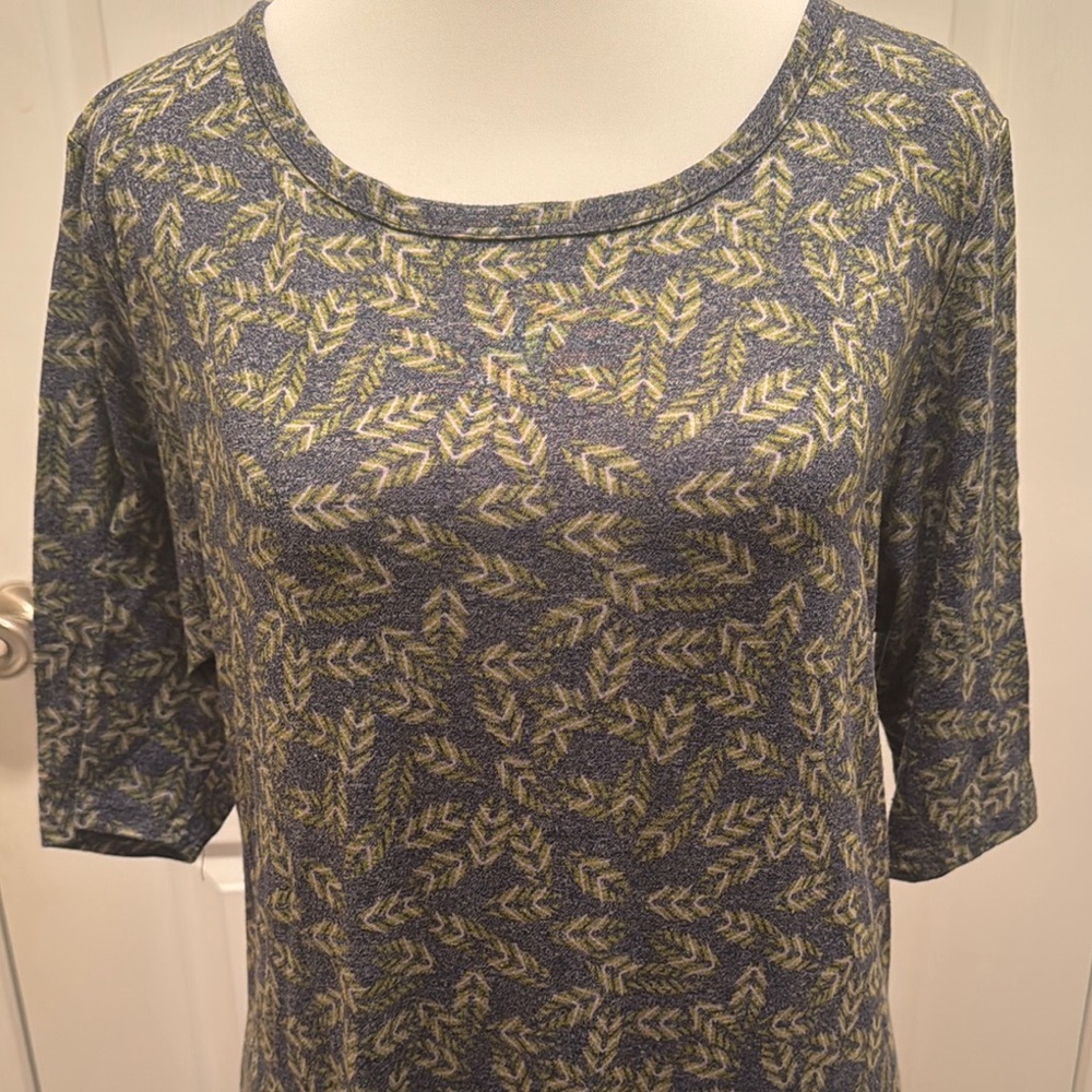 LuLaRoe Blue Sheath Dress - Picture 5 of 5